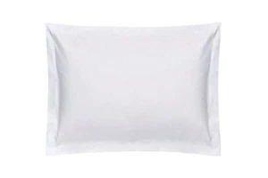 400 Thread Count Egyptian Cotton Single Ply Oxford Pillow Case All Colours - Picture 1 of 11