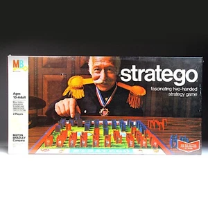 Vintage Stratego Strategy Board Game by Milton Bradley - Factory Sealed (1977) - Picture 1 of 9