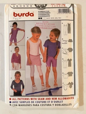 Vtg Burda Pattern 9914 combination coordinates - Image 1 of 2