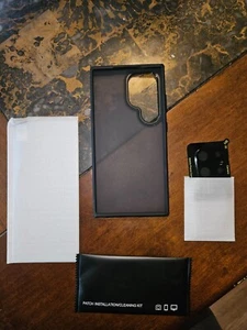 FNTCASE Samsung S24 Ultra Hülle, Displayschutzfolie, Kamera Linse Schutz - Neu in OVP - Bild 1 von 3