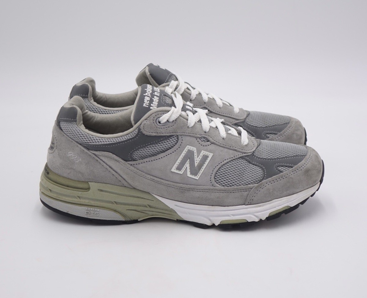 New Balance 993 Made In USA 2E Wide Black Grey W for sale | eBay