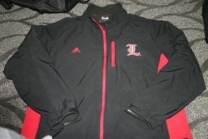 Louisville Cardinals Football Adidas Team Issued Jacket size XL Rain Repellant - Picture 1 of 2