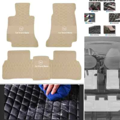 For Lexus Car Floor Mats Waterproof Custom All Models Luxury Auto Carpets Mats - Image 1 of 4