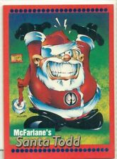 PROMO CARD - INSERT CARD - SPAWN - McFARLANE'S SANTA TODD - 1992
