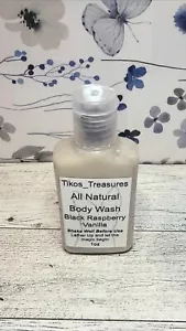 Natural Travel Size Body Wash – Nourishing Luxury for On-the-Go - Picture 1 of 9