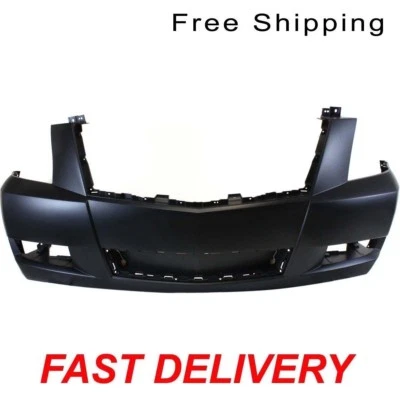 Capa de para-choque dianteiro com primer com furo de farol de neblina compatível com Cadillac Escalade ESV GM1000899 - Imagem 1 de 4