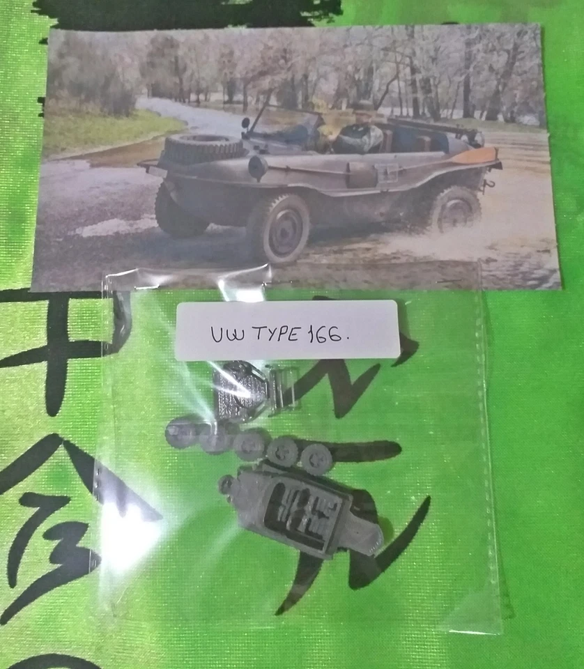 Kit maqueta para montar y pintar - Vehículo militar . Vw Type 166 - 1/72 - Imagen 1 de 1