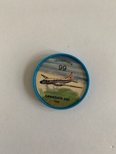 1962 Jell-O History of Aviation Coins #99 Canadair 540 1959, VINTAGE! (inv.1)