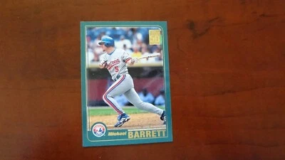 2001 TOPPS # 179 MICHAEL BARRETT   BASEBALL CARD - Image 1 of 2