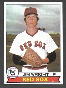 1979 Jim Wright Boston Red Sox Topps #349 casi nuevo como nuevo A - Imagen 1 de 2