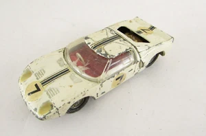 DINKY TOYS FORD GT LE MANS RACE CAR 1960s DIE-CAST MODEL TOY ENGLAND - Picture 1 of 8
