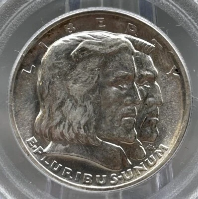 1936 50C Long Island Tercentenary Silver Half Dollar PCGS MS64 - 24665 - Image 1 of 3