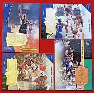 1998-99 SPx Finite Radiance SPECTRUM Iverson Duncan Miller Payton Walker Rodman