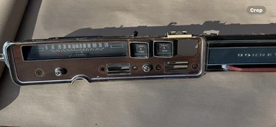 1966 Pontiac Bonneville Dash Trim - Image 1 of 4