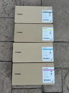 Canon iPF810 iPF820 iPF825 / PFI-703 BK C M Y INK Cartridges-SET OF 4 Exp 2021 - Picture 1 of 5