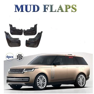 4 items Front & Rear Splash Guards Mud Flaps Mudguards For 2023-2024 Range Rover - Picture 1 of 9