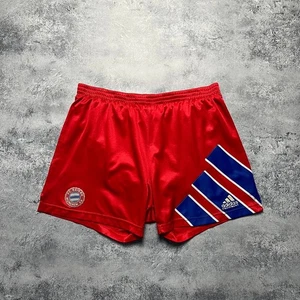 Vintage Adidas Equipment FC Bayern Munich 1991/1993 Soccer Shorts Men's Size M - Picture 1 of 12
