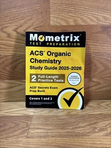 ACS Organic Chemistry Study Guide 2025-2026 - ACS Secrets Exam Prep Book - Bild 1 von 10