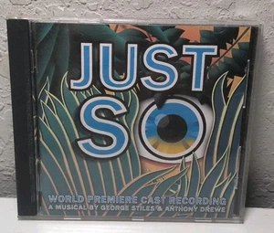 Just So by John Barrowman & Chichester Festival Theatre Cast (CD, 2006) B69 - Imagen 1 de 2
