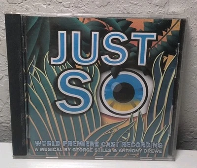 Just So by John Barrowman & Chichester Festival Theatre Cast (CD, 2006) B69 - Image 1 of 2
