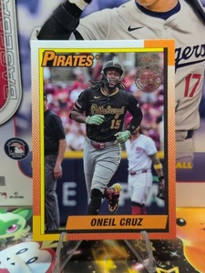 2025 Topps Baseball Series 2 O'Neil Cruz #90B2-25 35th Anniversary 1990 PIT - Foto 1 di 10