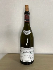 DRC Romanée-Conti 2001 Empty Bottle Cork Rare Burgundy Wine Collectible Used  - Picture 1 of 4