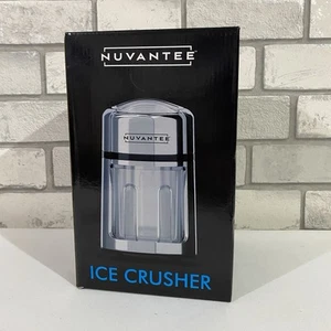 Ice Crusher Nuvantee Manual Hand Crank Crushers Stainless Steel Blades New - Picture 1 of 22