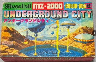 UNDERGROUND CITY – Sharp MZ-2000 – SilverBall 1983 Japan – Color USA Ver. - Image 1 of 3