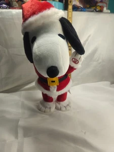 Gemmy Weihnachten animierter Snoopy Stepper tanzend Plüsch Peanuts funktioniert so süß! - Bild 1 von 7