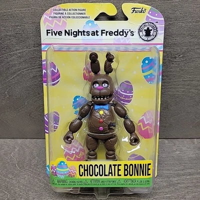 Chocolate Bonnie Action Figure Five Nights at Freddy's Easter Holiday Bar Candy - Image 1 of 4