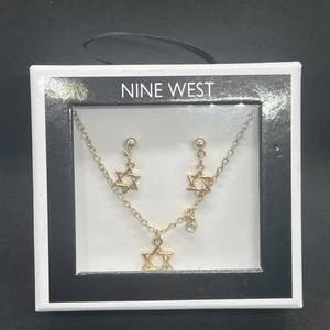 Nine West - Earrings and necklace - Picture 1 of 2