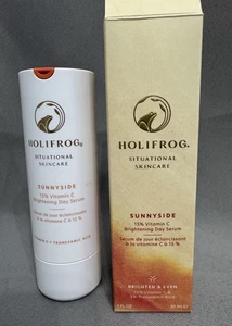 Holifrog Sunnyside Vitamin C Aufhellendes Tagesserum 1 Unze Ablaufdatum 8/2028 Neu im Karton - Bild 1 von 3