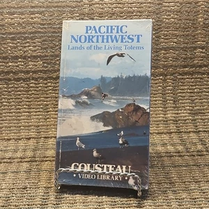 Cousteau Pacific Northwest VHS 1990 Time-Life Sealed  - Picture 1 of 10