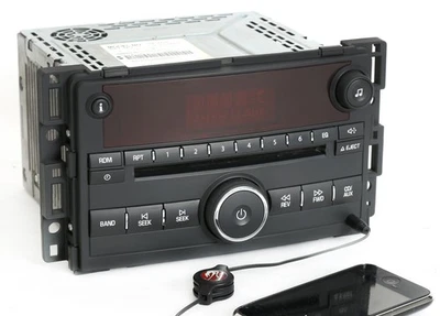 Radio reproductor de CD Saturn 2006-2007 Vue Ion AM FM con entrada auxiliar mp3 U1C 15814424 Foto 1 de 4