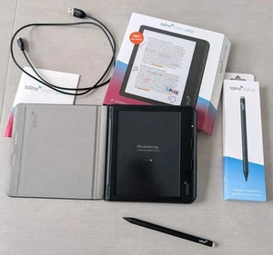 TOLINO Vision Color (Thalia) eReader Schwarz - mit Extras - WIE NEU (NP 308 EUR) - Bild 1 von 10