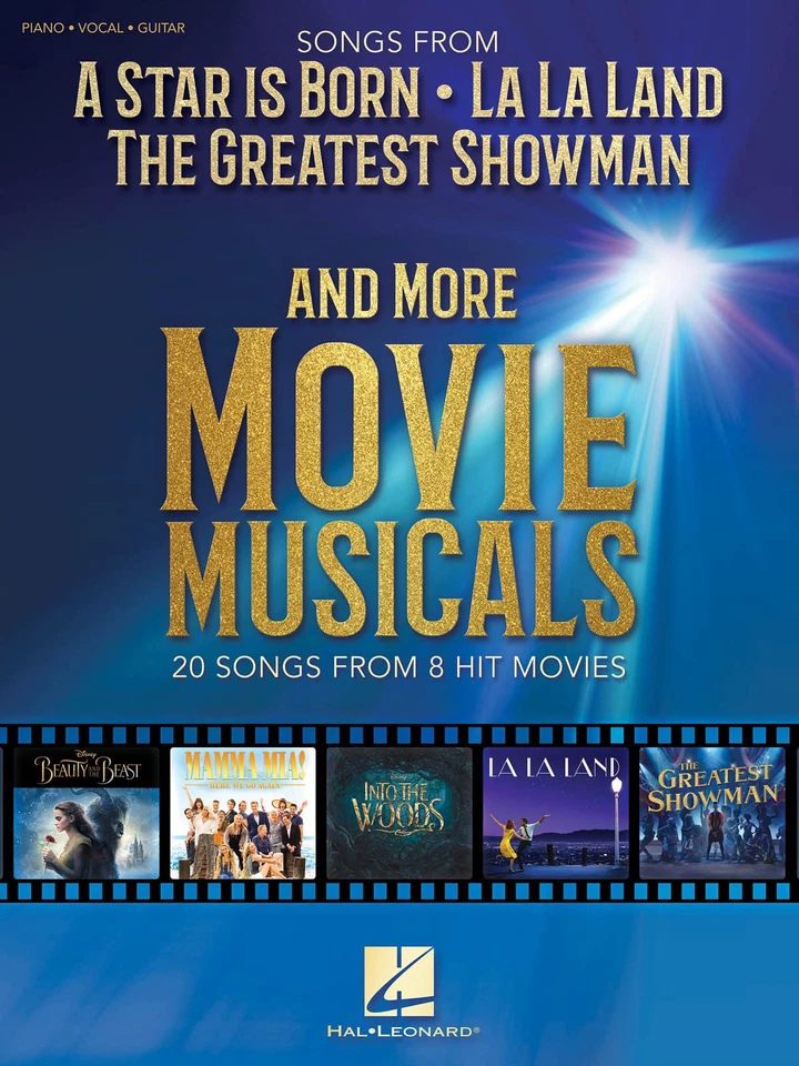 Songs from A Star Is Born The Greatest Showman More Movie Piano Sheet Music Book - Image 1 of 1