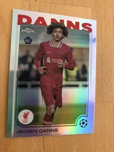 Topps Chrome UEFA 2024/25 - jayden Danns - Picture 1 of 1