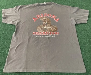Vintage Arizona Guard Dog  Snake Rock Spring, AZ  Men T Shirt Size XL Read - Picture 1 of 6