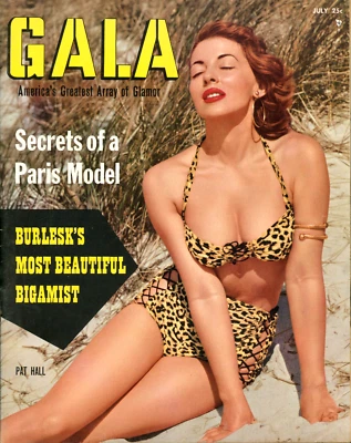 Gala Magazine 1955 том 6 #2 VF гламур и пинап журнал - Изображение 1 из 2