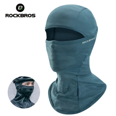 ROCKBROS Mascarilla de Pasamontañas Protección Solar UV Transpirable Cabeza Completa Ciclismo Mascarilla Foto 1 de 4