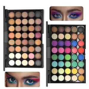 40 Colors Eyeshadow Palette Makeup-Set - Picture 1 of 3