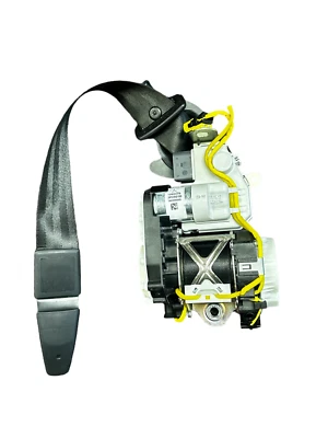 Cinturón de seguridad delantero derecho AUDI A7 QUATTRO 2012-2016 NEGRO CON AJUSTADOR OEM Foto 1 de 4