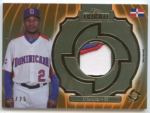 Eric Aybar 2013 Topps Tribute 3Clr Patch World Class Rookie Card#/25!Angels SS  - Picture 1 of 1