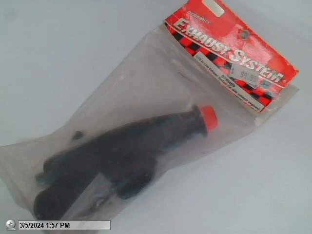 NEW Tuned Pipe Inline Set suit 1/10 Side Exhaust Dynamite Part #DYN6609 - Image 1 of 1