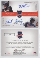 2008 PROjections GR8 Xpectations Dual Red 25 /25 Brian Bocock Hector Gomez Auto