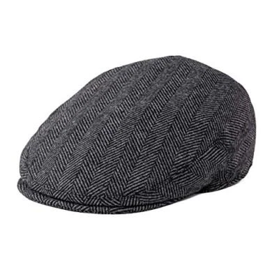 FEINION Men's Wool Tweed Newsboy Ivy Cap Gatsby Golf Assorted Sizes , Colors