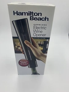 Hamilton beach Cordless Electric Wine Bottle Opener - Picture 1 of 2