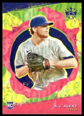 2022 Panini Diamond Kings A.J. Alexy Rookie Texas Rangers #152 R124 - Image 1 of 2