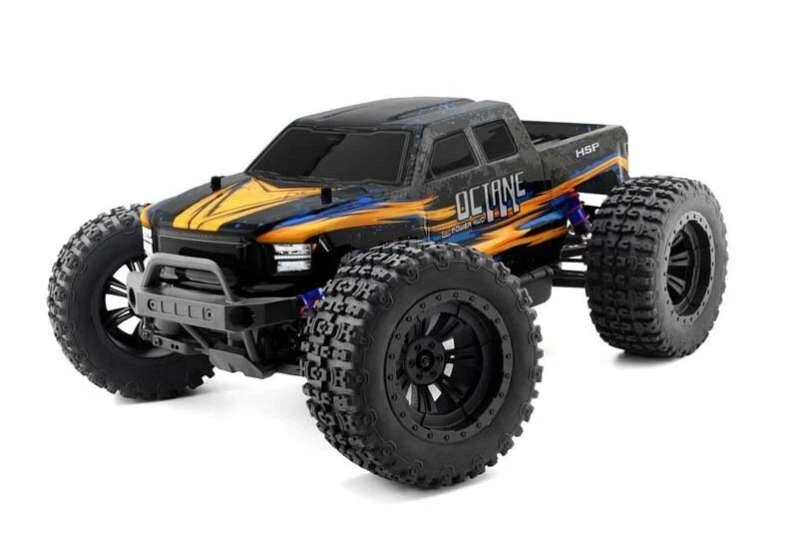 HSP Octane 1/10 2 4 GHz Brushed Monster Truck RTR orange - HSP-94511-1