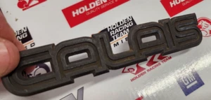 Holden VL Calais Boot Garnish Badge - Genuine with PINS! - Picture 1 of 3